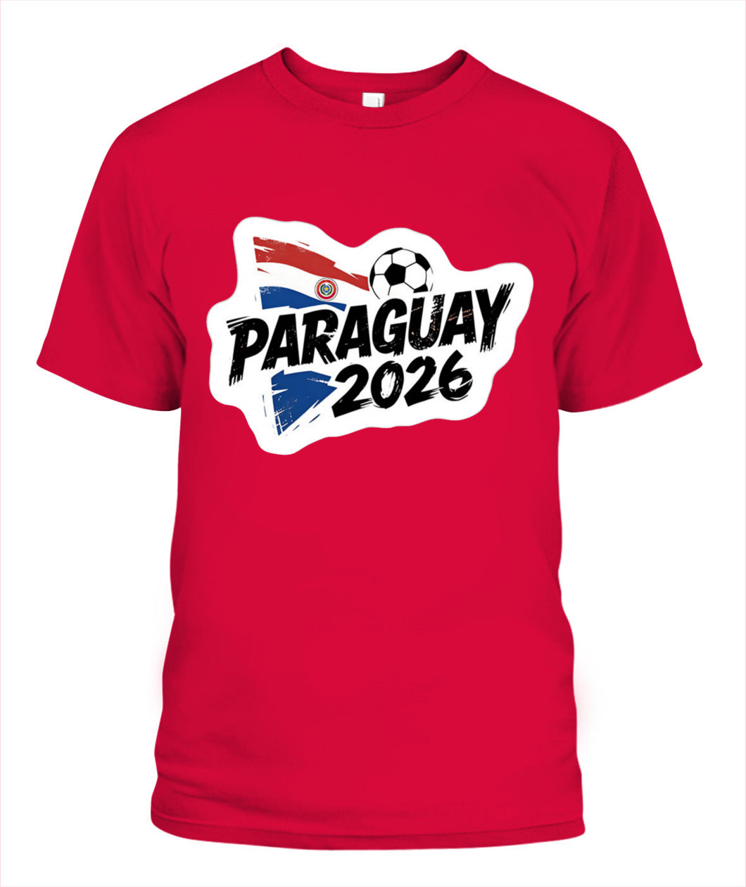 ✨From Every Fan, For Every Match✨-Paraguay 2026 Tournament Football Shirt | Paraguayan Flag Country Supporter Tee