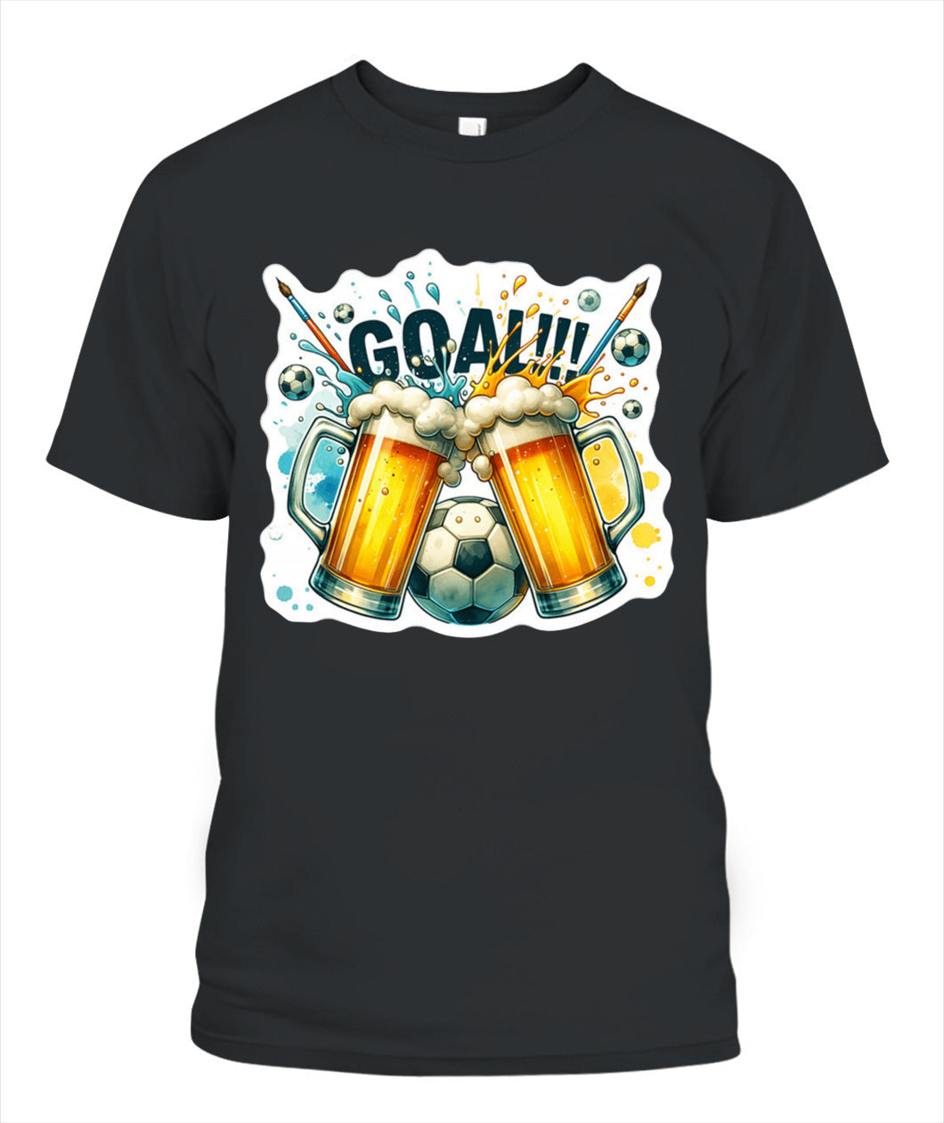 ✨From Every Fan, For Every Match✨-Game Day Soccer Watch Party Shirt | Funny Beer Mugs Clinking Football Tee