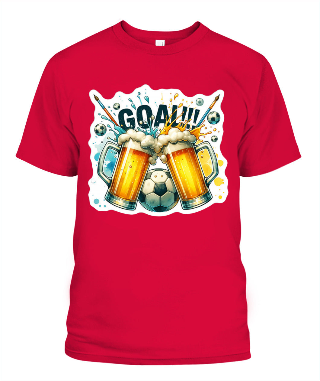 ✨From Every Fan, For Every Match✨-Game Day Soccer Watch Party Shirt | Funny Beer Mugs Clinking Football Tee