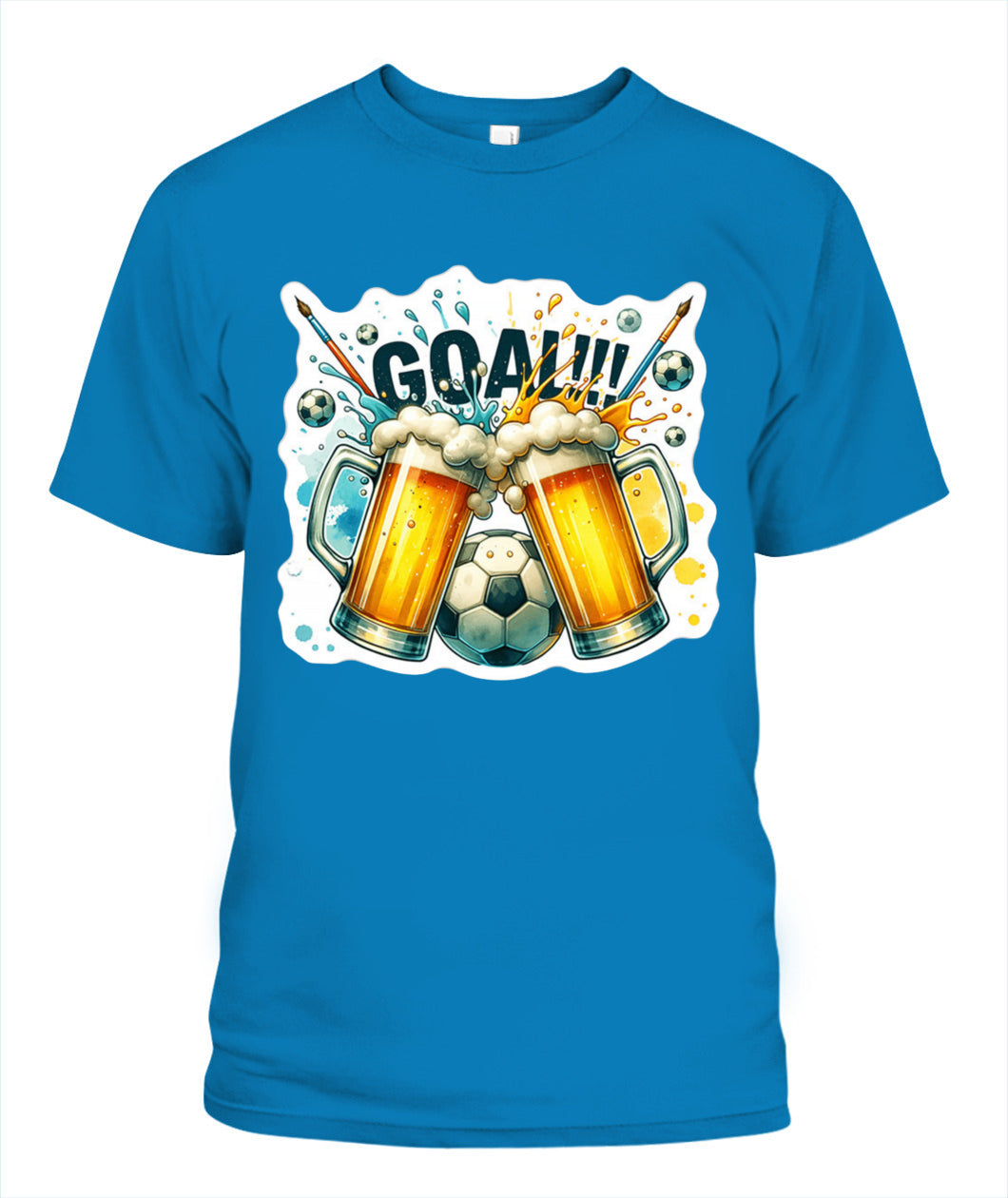 ✨From Every Fan, For Every Match✨-Game Day Soccer Watch Party Shirt | Funny Beer Mugs Clinking Football Tee