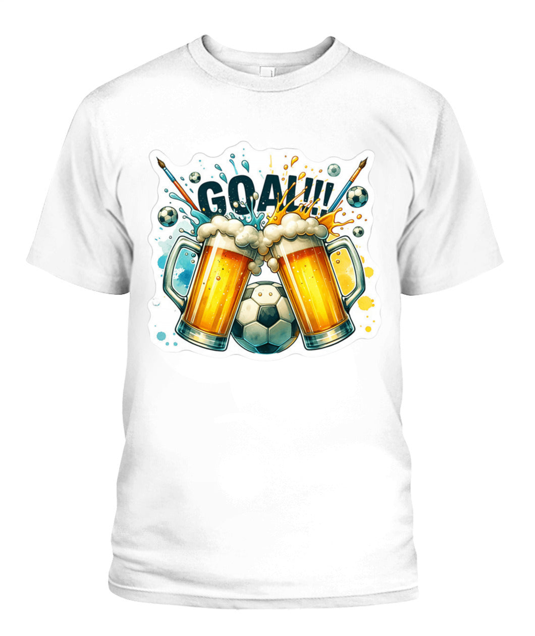 ✨From Every Fan, For Every Match✨-Game Day Soccer Watch Party Shirt | Funny Beer Mugs Clinking Football Tee
