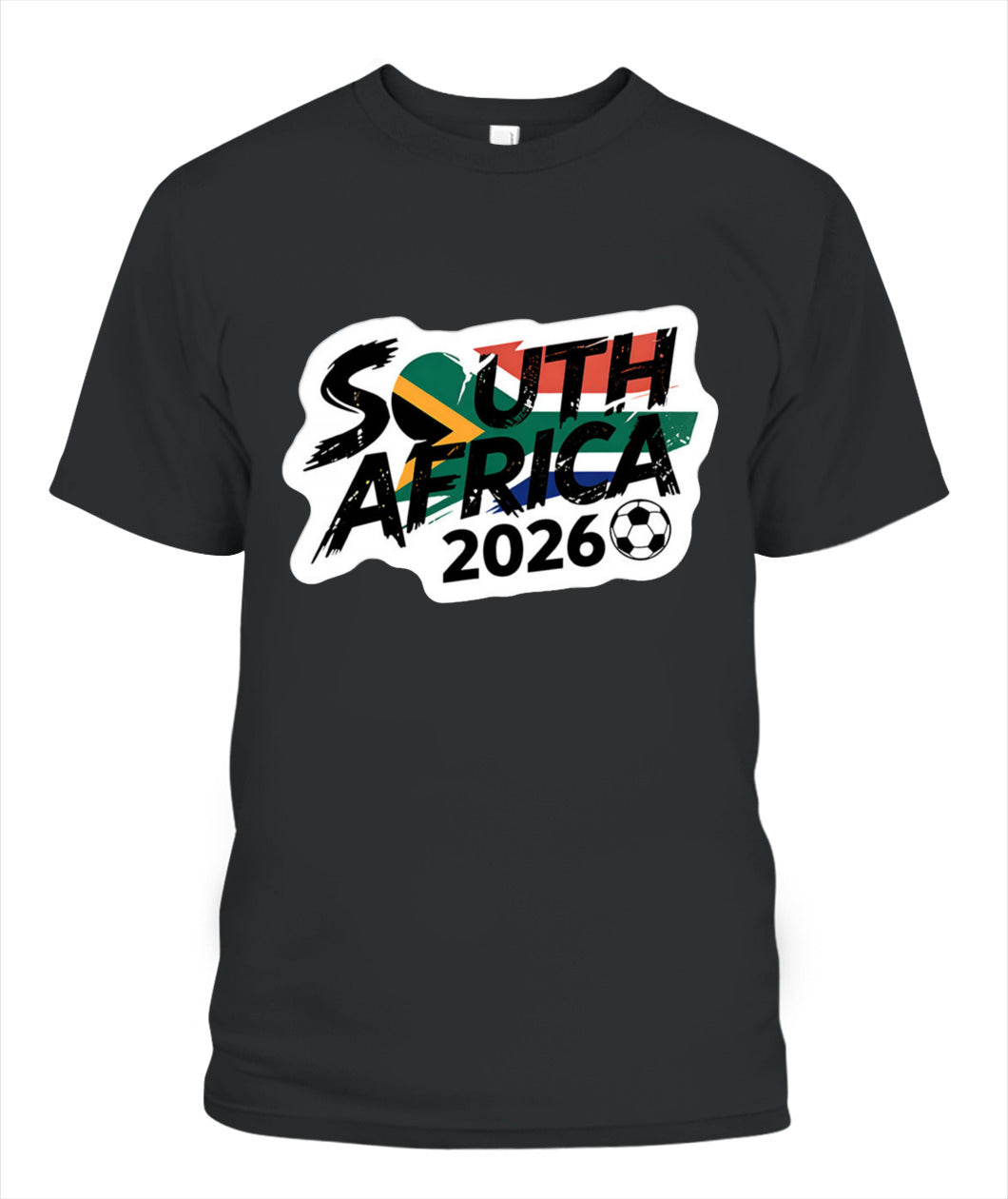 ✨From Every Fan, For Every Match✨-South Africa Soccer 2026 Fan T-Shirt - South African Pride Graphic Soccer Tee