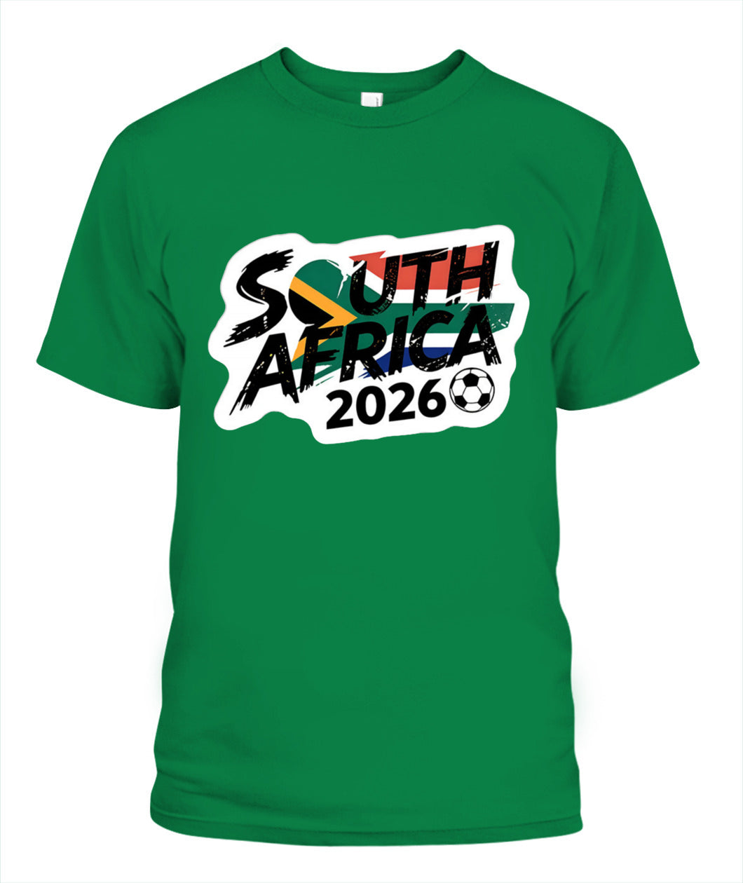 ✨From Every Fan, For Every Match✨-South Africa Soccer 2026 Fan T-Shirt - South African Pride Graphic Soccer Tee