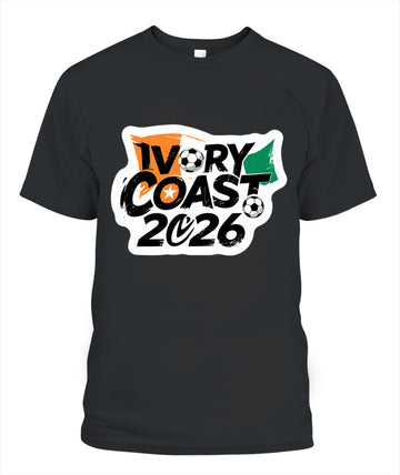 ✨From Every Fan, For Every Match✨-Ivory Coast 2026 Tournament Football Shirt | Ivory Coast Soccer 2026 Fan T-Shirt - Ivorian Pride National Graphic Tee