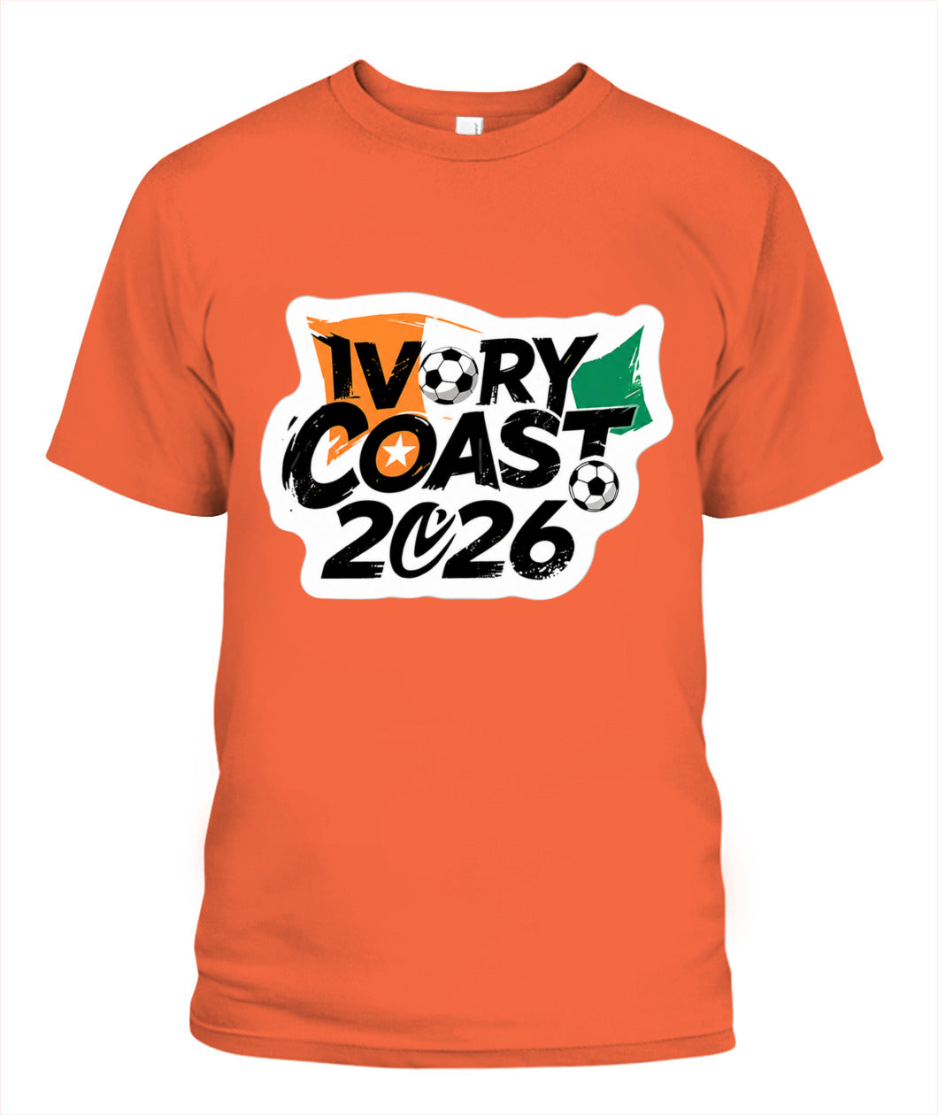 ✨From Every Fan, For Every Match✨-Ivory Coast 2026 Tournament Football Shirt | Ivory Coast Soccer 2026 Fan T-Shirt - Ivorian Pride National Graphic Tee