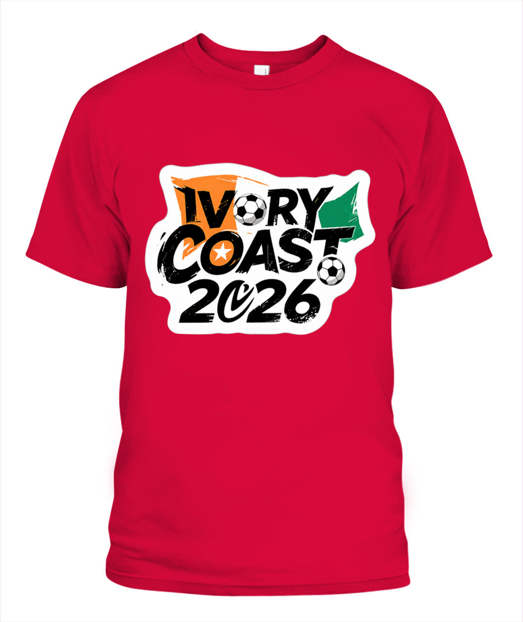 ✨From Every Fan, For Every Match✨-Ivory Coast 2026 Tournament Football Shirt | Ivory Coast Soccer 2026 Fan T-Shirt - Ivorian Pride National Graphic Tee