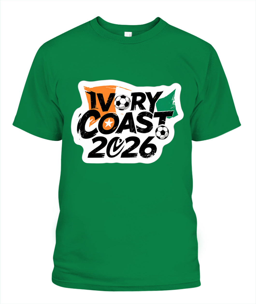 ✨From Every Fan, For Every Match✨-Ivory Coast 2026 Tournament Football Shirt | Ivory Coast Soccer 2026 Fan T-Shirt - Ivorian Pride National Graphic Tee