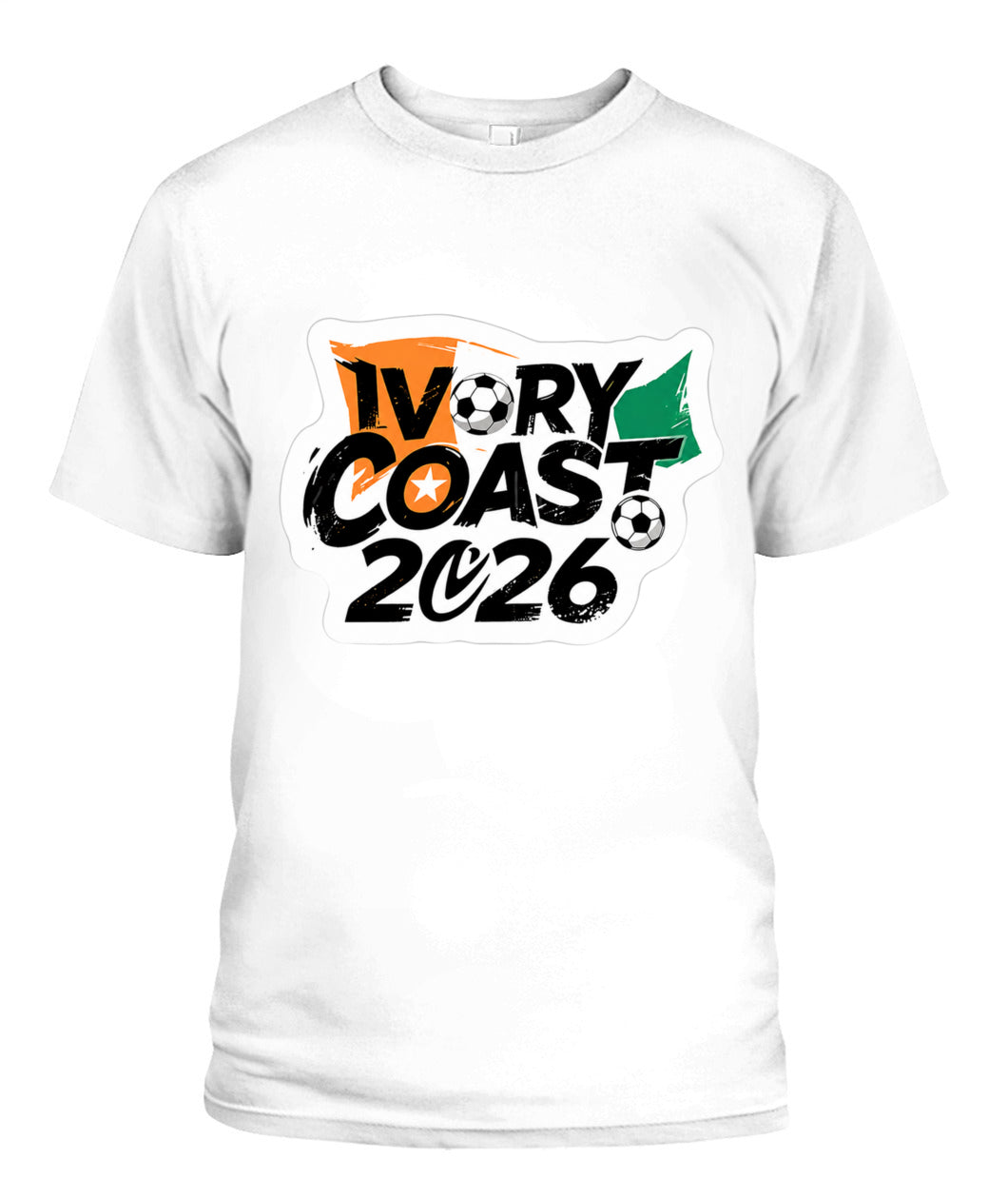 ✨From Every Fan, For Every Match✨-Ivory Coast 2026 Tournament Football Shirt | Ivory Coast Soccer 2026 Fan T-Shirt - Ivorian Pride National Graphic Tee