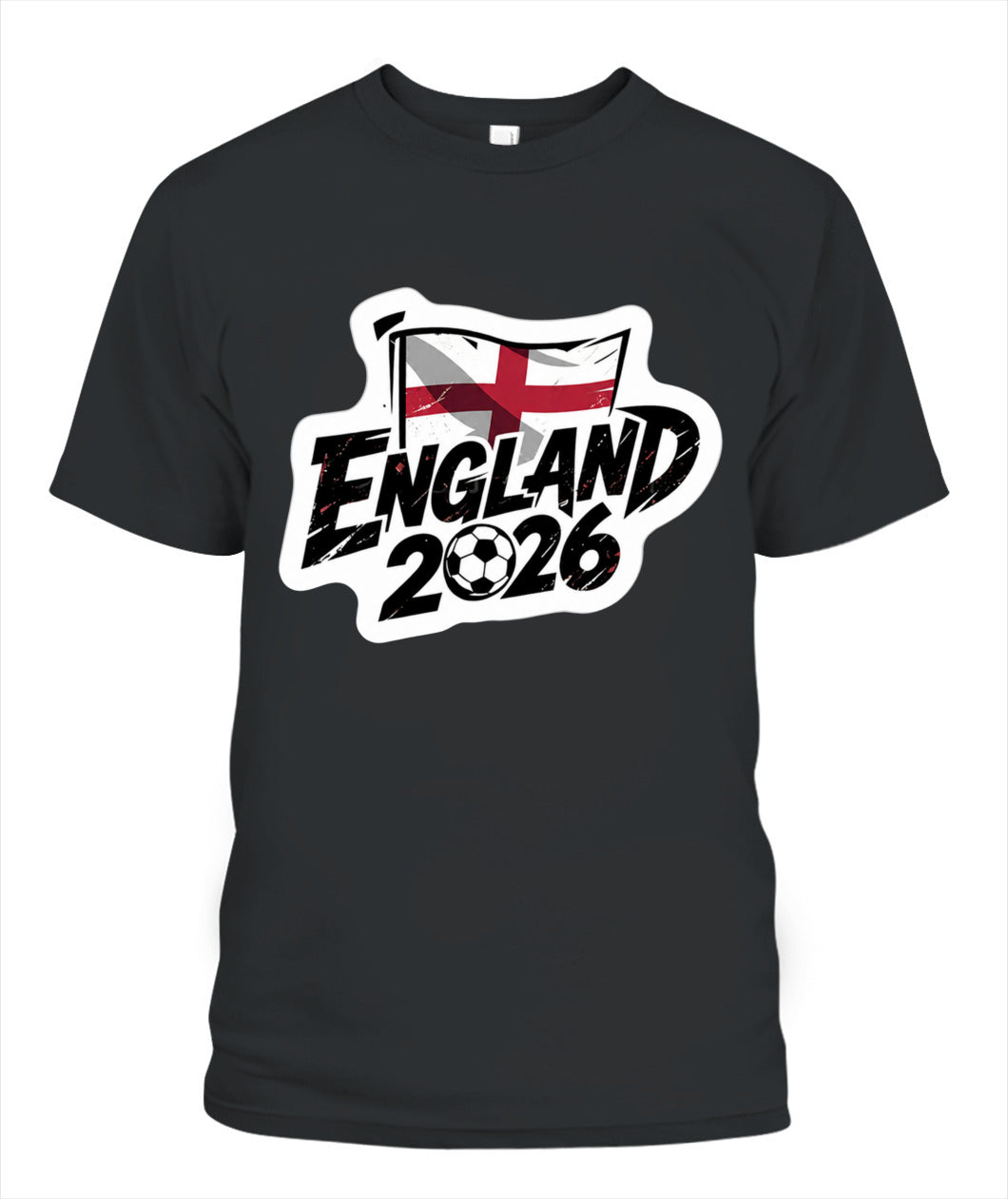 ✨From Every Fan, For Every Match✨-England 2026 Tournament Football Shirt | England Soccer 2026 Fan T-Shirt - English Pride National Graphic Tee