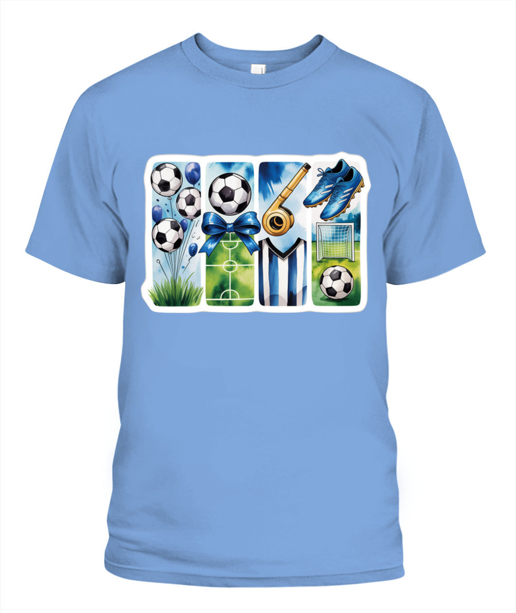 ✨From Every Fan, For Every Match✨-World Cup 2026 Aesthetic Soccer Shirt | Blue Panel Soccer Comic Tee