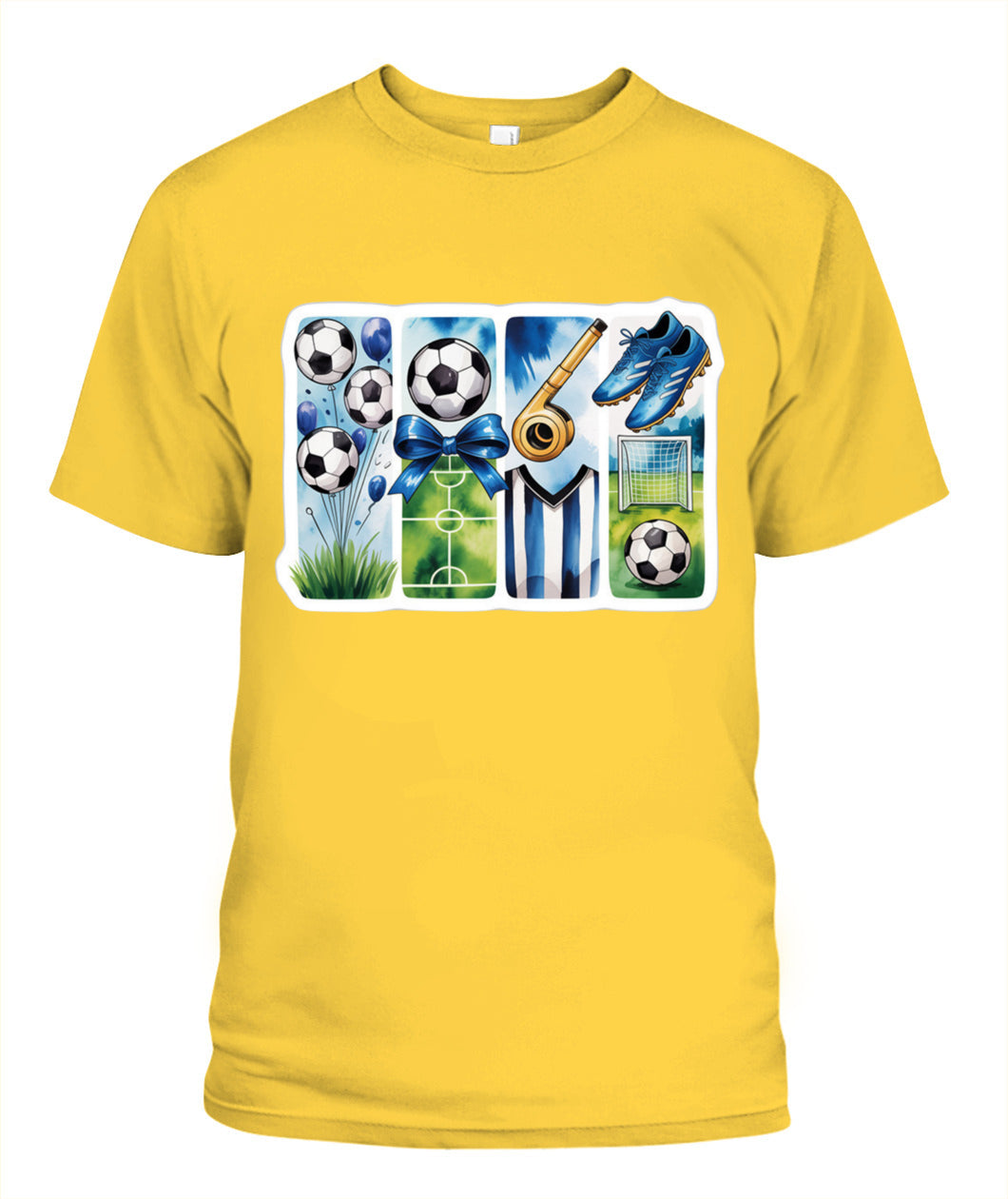 ✨From Every Fan, For Every Match✨-World Cup 2026 Aesthetic Soccer Shirt | Blue Panel Soccer Comic Tee