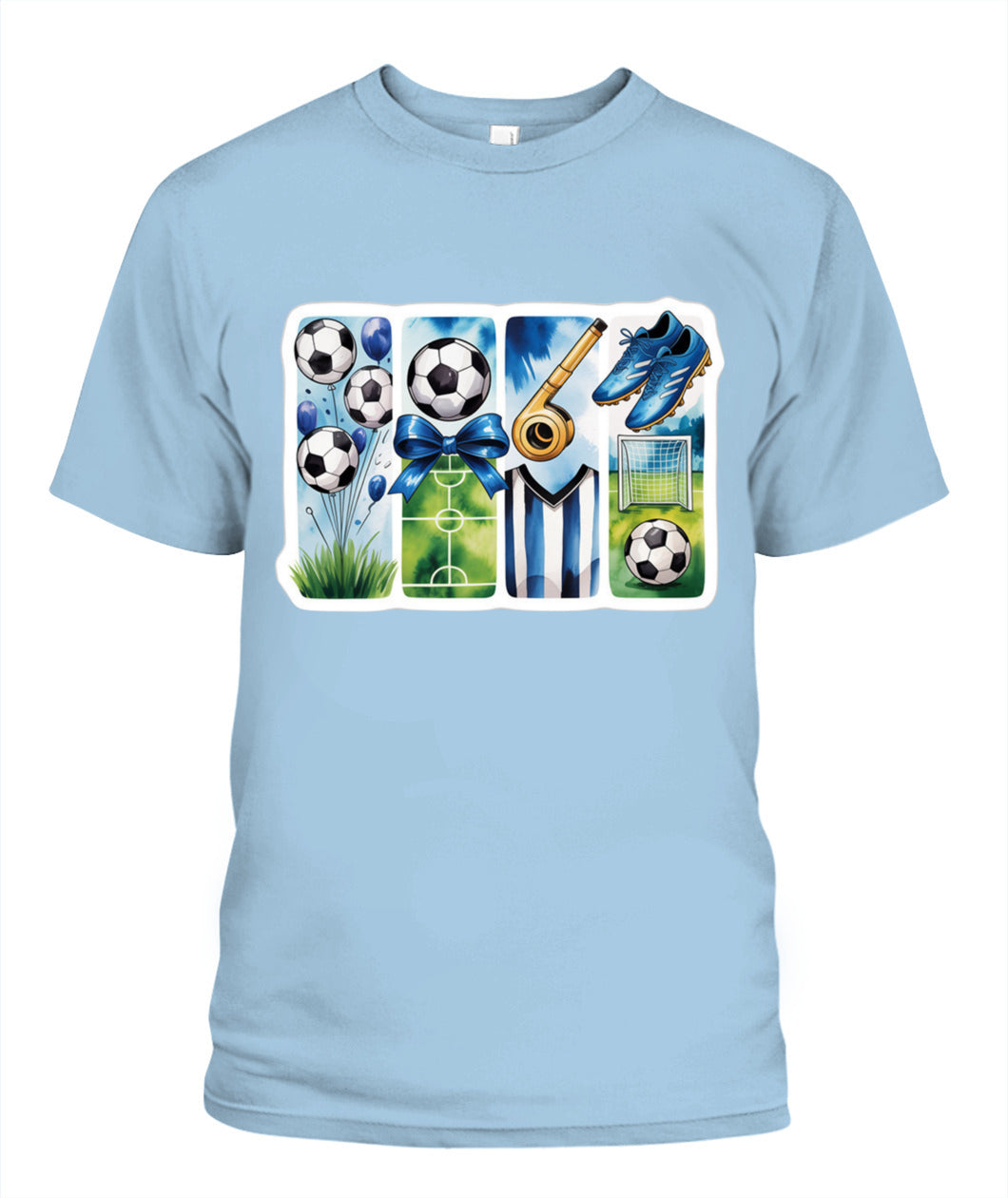 ✨From Every Fan, For Every Match✨-World Cup 2026 Aesthetic Soccer Shirt | Blue Panel Soccer Comic Tee