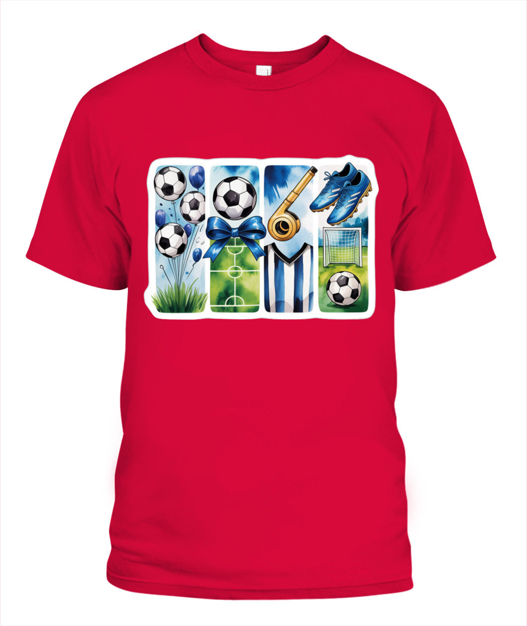 ✨From Every Fan, For Every Match✨-World Cup 2026 Aesthetic Soccer Shirt | Blue Panel Soccer Comic Tee