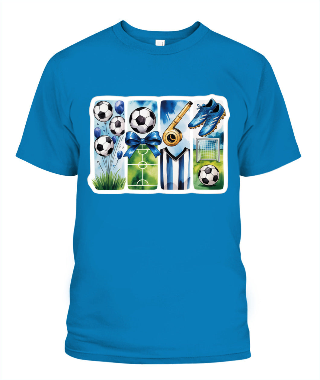 ✨From Every Fan, For Every Match✨-World Cup 2026 Aesthetic Soccer Shirt | Blue Panel Soccer Comic Tee