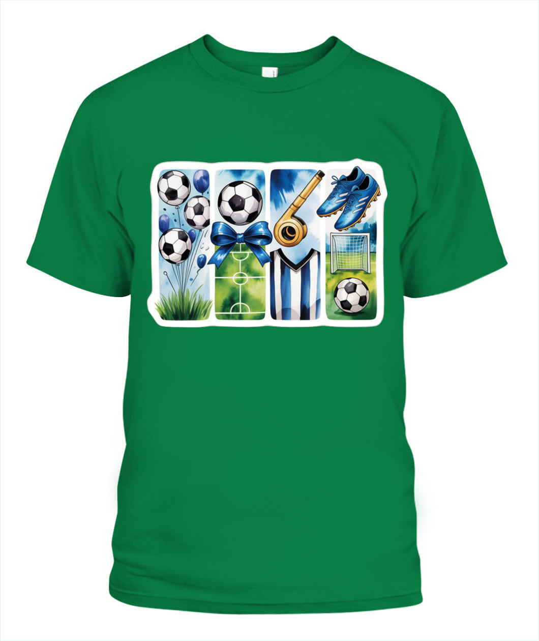 ✨From Every Fan, For Every Match✨-World Cup 2026 Aesthetic Soccer Shirt | Blue Panel Soccer Comic Tee