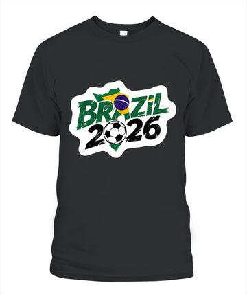 ✨From Every Fan, For Every Match✨- Brazil 2026 Tournament Football Shirt | Brazil Soccer 2026 Fan T-Shirt - Brazilian Pride National Graphic Tee