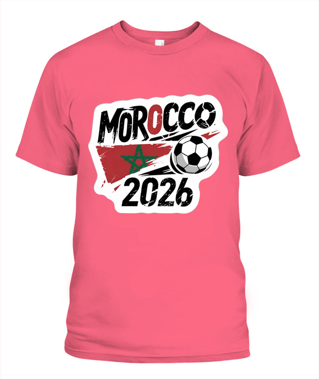 ✨From Every Fan, For Every Match✨-Morocco 2026 Tournament Football Shirt | Morocco Soccer 2026 Fan T-Shirt - Moroccan Pride National Graphic Tee