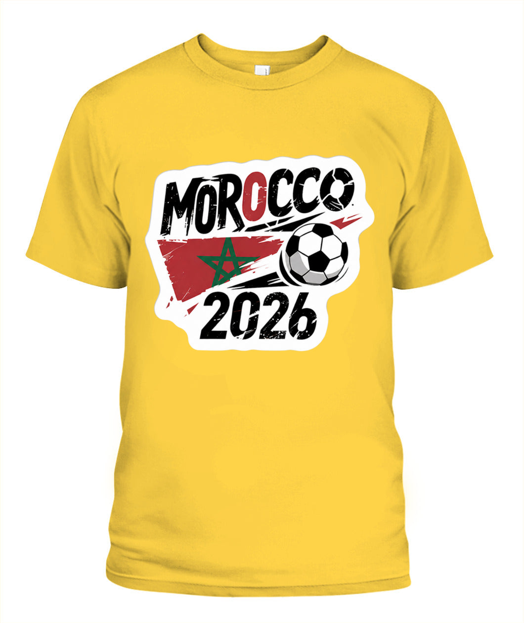 ✨From Every Fan, For Every Match✨-Morocco 2026 Tournament Football Shirt | Morocco Soccer 2026 Fan T-Shirt - Moroccan Pride National Graphic Tee