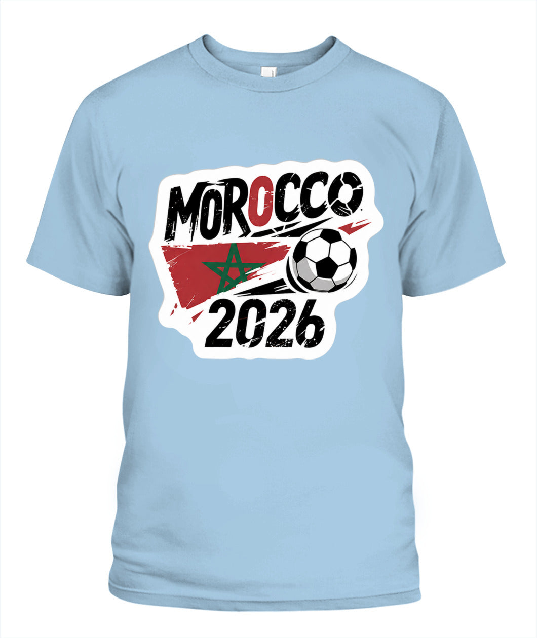 ✨From Every Fan, For Every Match✨-Morocco 2026 Tournament Football Shirt | Morocco Soccer 2026 Fan T-Shirt - Moroccan Pride National Graphic Tee