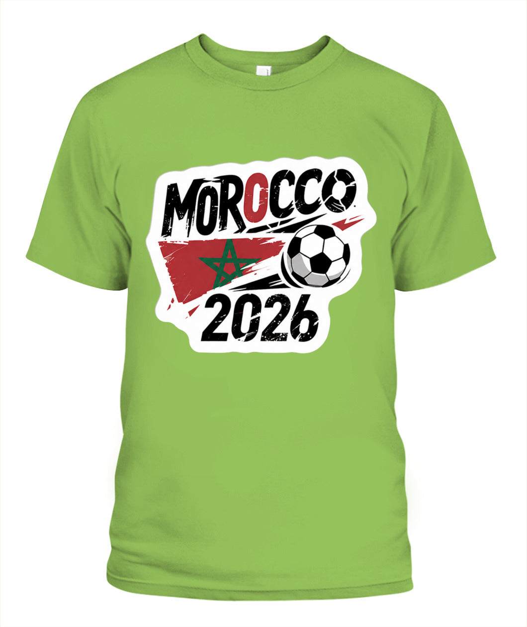 ✨From Every Fan, For Every Match✨-Morocco 2026 Tournament Football Shirt | Morocco Soccer 2026 Fan T-Shirt - Moroccan Pride National Graphic Tee