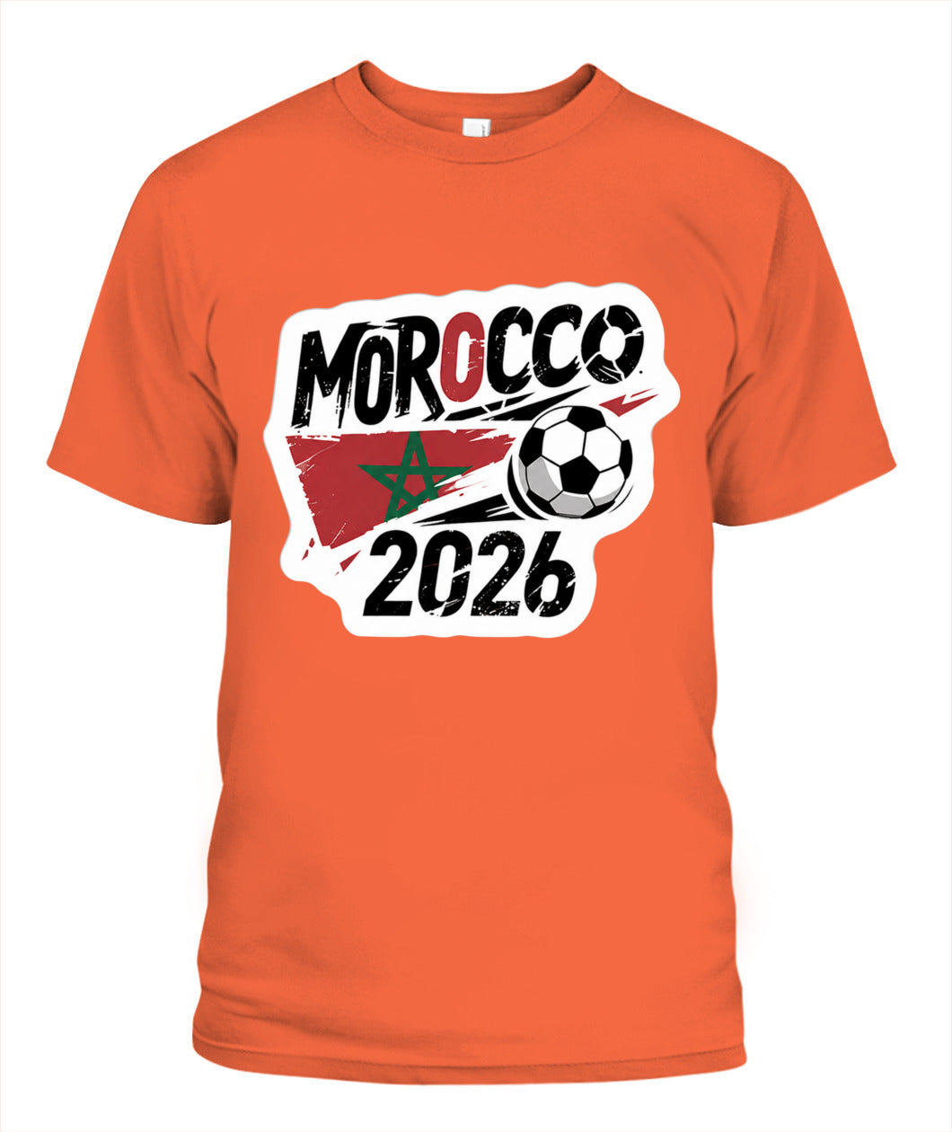 ✨From Every Fan, For Every Match✨-Morocco 2026 Tournament Football Shirt | Morocco Soccer 2026 Fan T-Shirt - Moroccan Pride National Graphic Tee