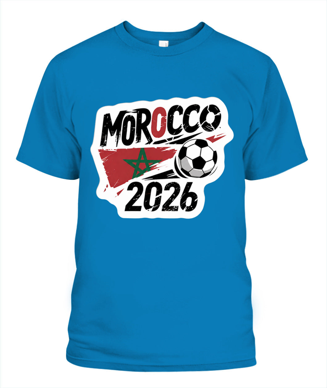✨From Every Fan, For Every Match✨-Morocco 2026 Tournament Football Shirt | Morocco Soccer 2026 Fan T-Shirt - Moroccan Pride National Graphic Tee