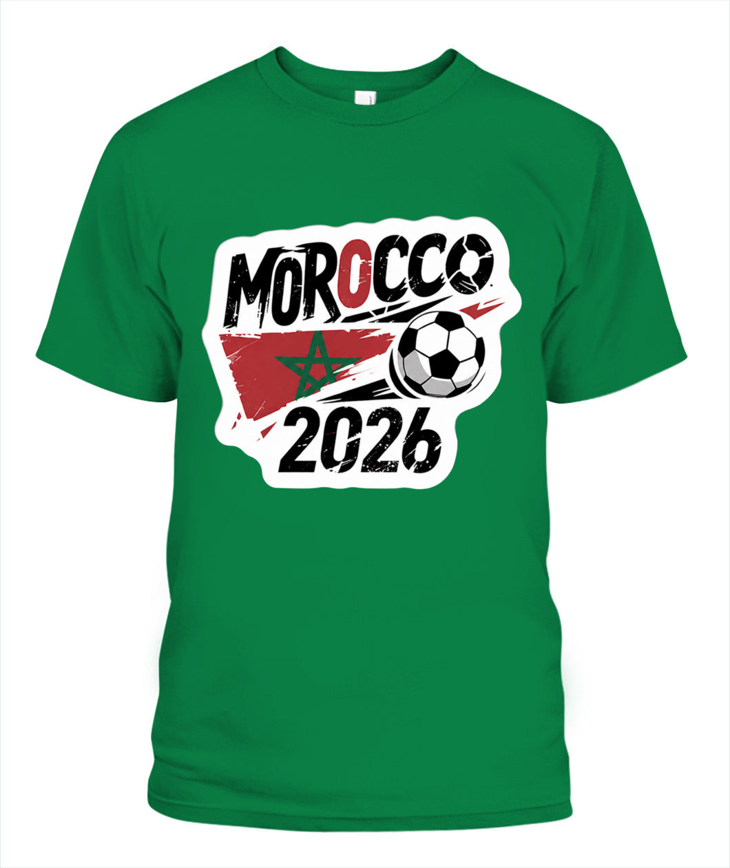 ✨From Every Fan, For Every Match✨-Morocco 2026 Tournament Football Shirt | Morocco Soccer 2026 Fan T-Shirt - Moroccan Pride National Graphic Tee