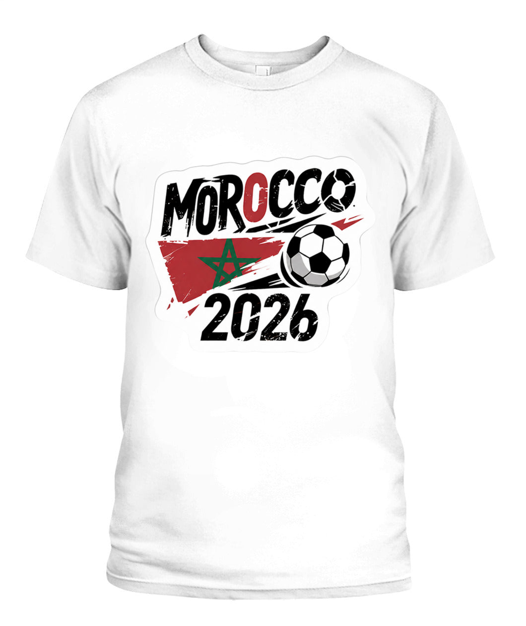 ✨From Every Fan, For Every Match✨-Morocco 2026 Tournament Football Shirt | Morocco Soccer 2026 Fan T-Shirt - Moroccan Pride National Graphic Tee
