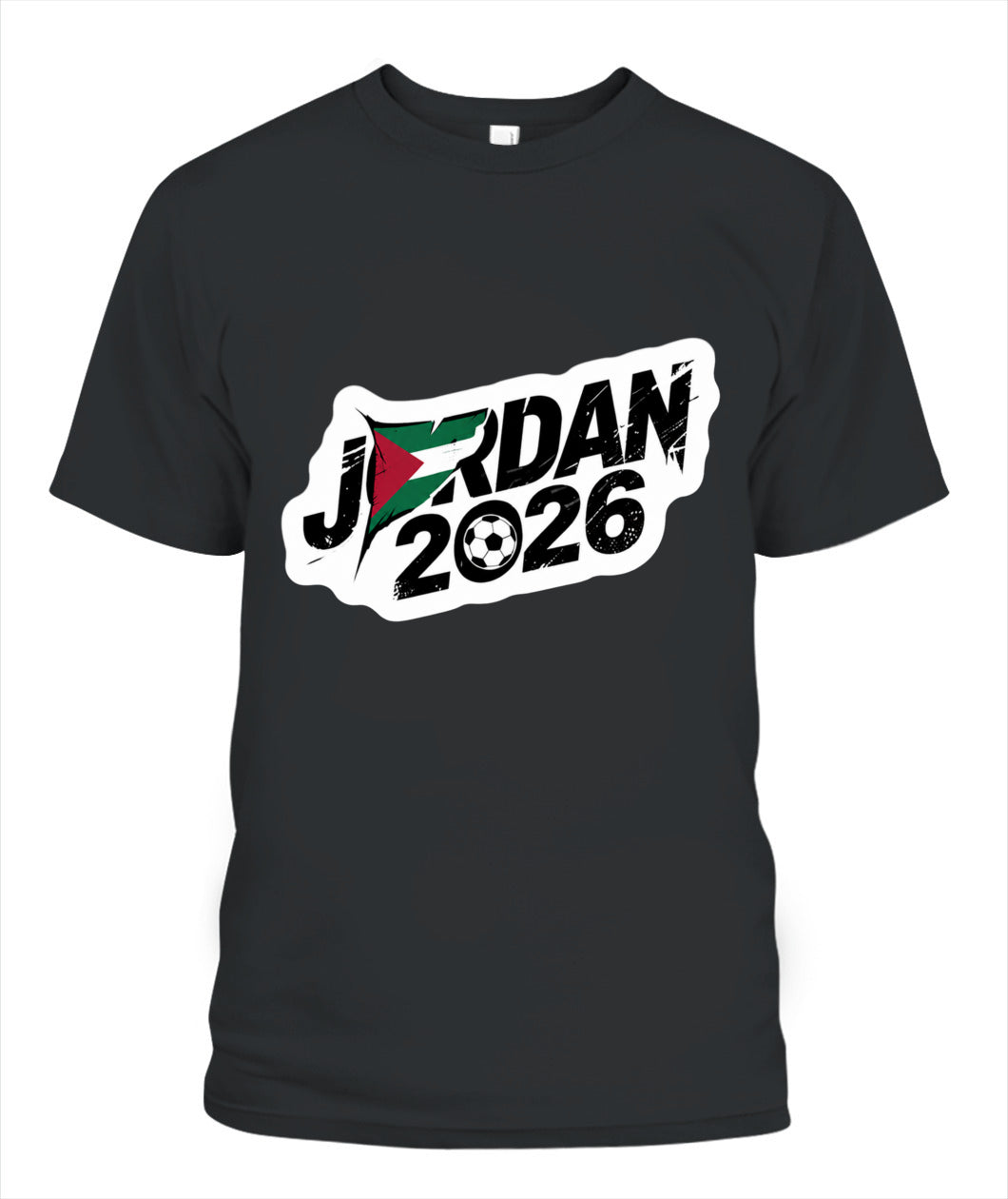 ✨From Every Fan, For Every Match✨-Jordan 2026 Tournament Football Shirt | Jordan Soccer 2026 Fan T-Shirt - Jordanian Pride National Graphic Tee