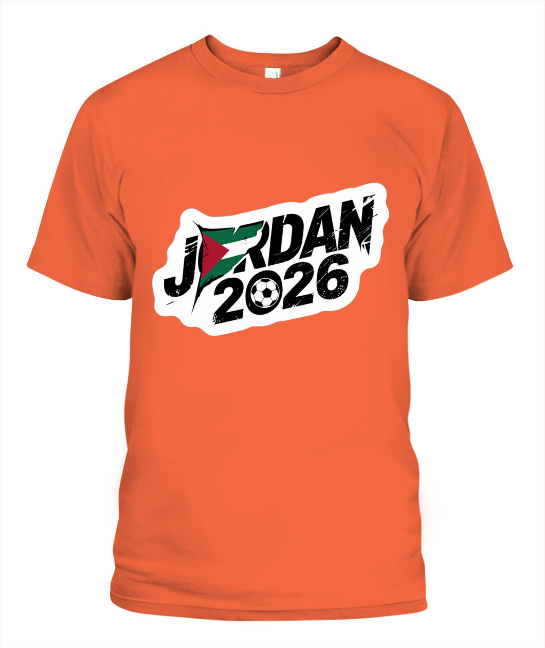 ✨From Every Fan, For Every Match✨-Jordan 2026 Tournament Football Shirt | Jordan Soccer 2026 Fan T-Shirt - Jordanian Pride National Graphic Tee