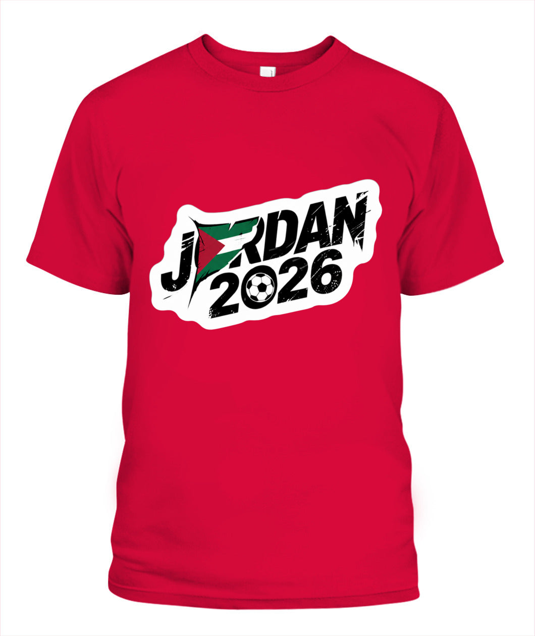 ✨From Every Fan, For Every Match✨-Jordan 2026 Tournament Football Shirt | Jordan Soccer 2026 Fan T-Shirt - Jordanian Pride National Graphic Tee