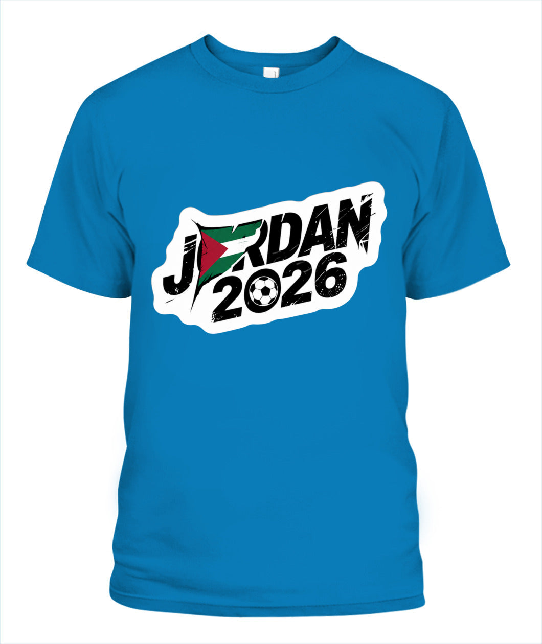 ✨From Every Fan, For Every Match✨-Jordan 2026 Tournament Football Shirt | Jordan Soccer 2026 Fan T-Shirt - Jordanian Pride National Graphic Tee