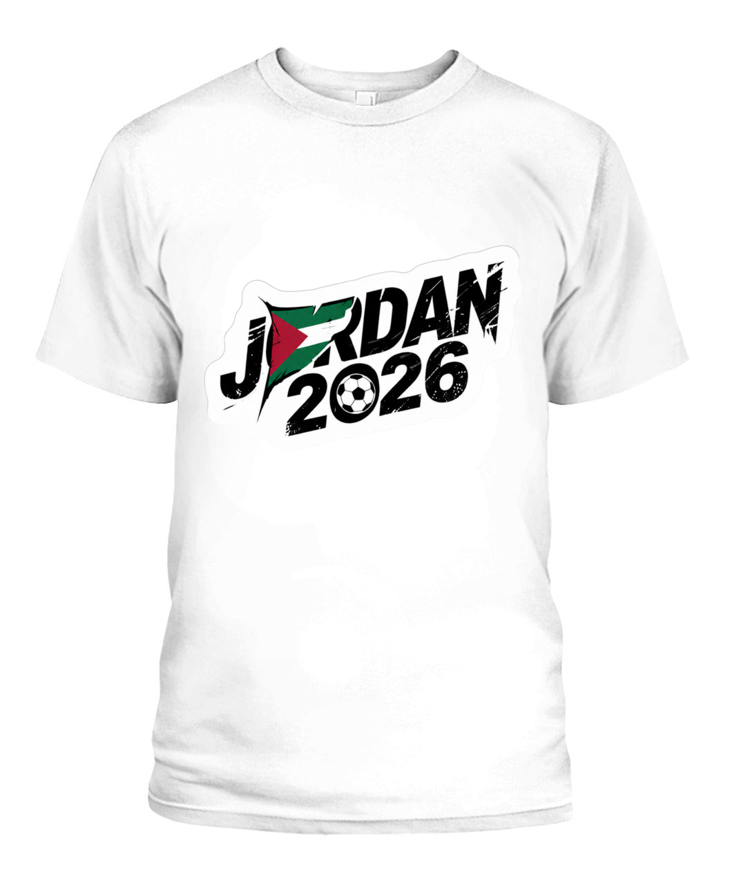 ✨From Every Fan, For Every Match✨-Jordan 2026 Tournament Football Shirt | Jordan Soccer 2026 Fan T-Shirt - Jordanian Pride National Graphic Tee