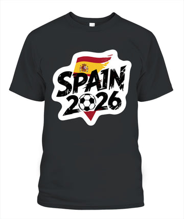 ✨From Every Fan, For Every Match✨-Spain 2026 Tournament Football Shirt | Spain Soccer 2026 Fan T-Shirt - Spanish Pride National Graphic Tee