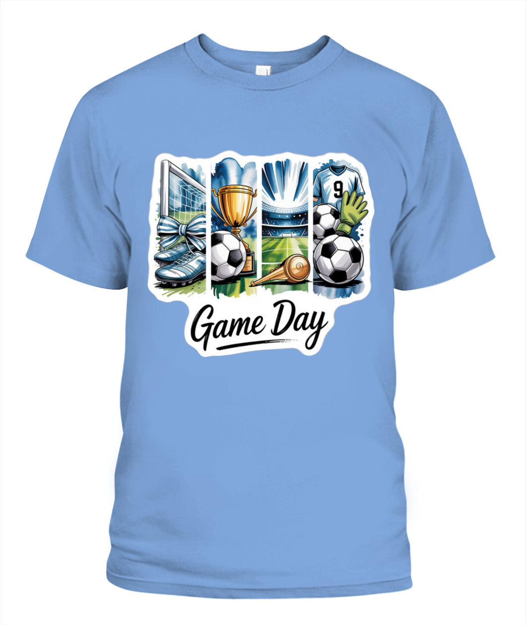 ✨From Every Fan, For Every Match✨-Vibrant Football Match Day Shirt | Colorful Elements Youth Graphic Tee