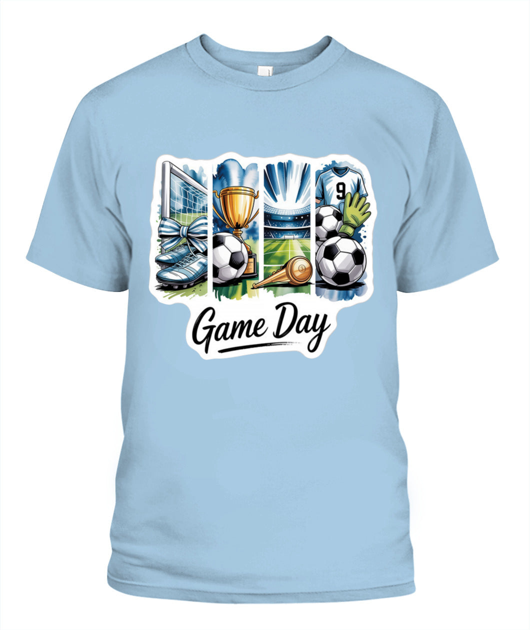 ✨From Every Fan, For Every Match✨-Vibrant Football Match Day Shirt | Colorful Elements Youth Graphic Tee