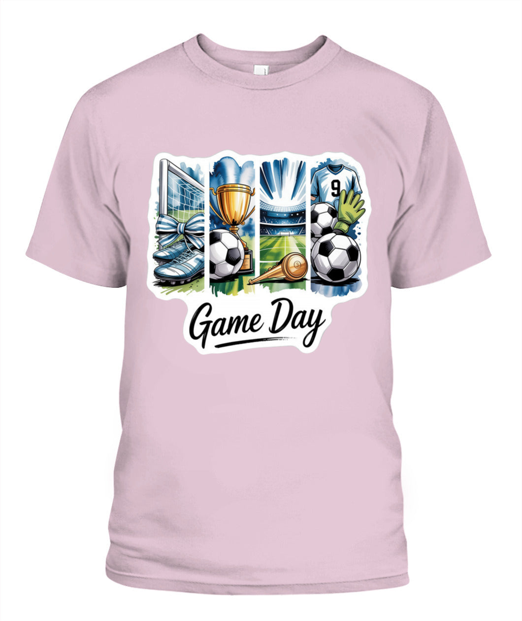 ✨From Every Fan, For Every Match✨-Vibrant Football Match Day Shirt | Colorful Elements Youth Graphic Tee