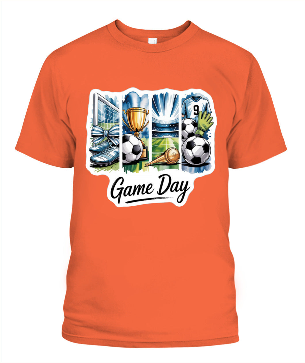 ✨From Every Fan, For Every Match✨-Vibrant Football Match Day Shirt | Colorful Elements Youth Graphic Tee