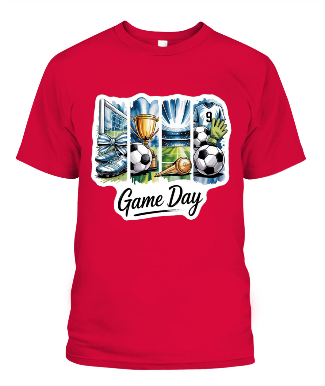 ✨From Every Fan, For Every Match✨-Vibrant Football Match Day Shirt | Colorful Elements Youth Graphic Tee