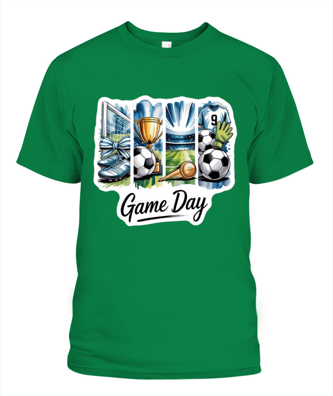 ✨From Every Fan, For Every Match✨-Vibrant Football Match Day Shirt | Colorful Elements Youth Graphic Tee