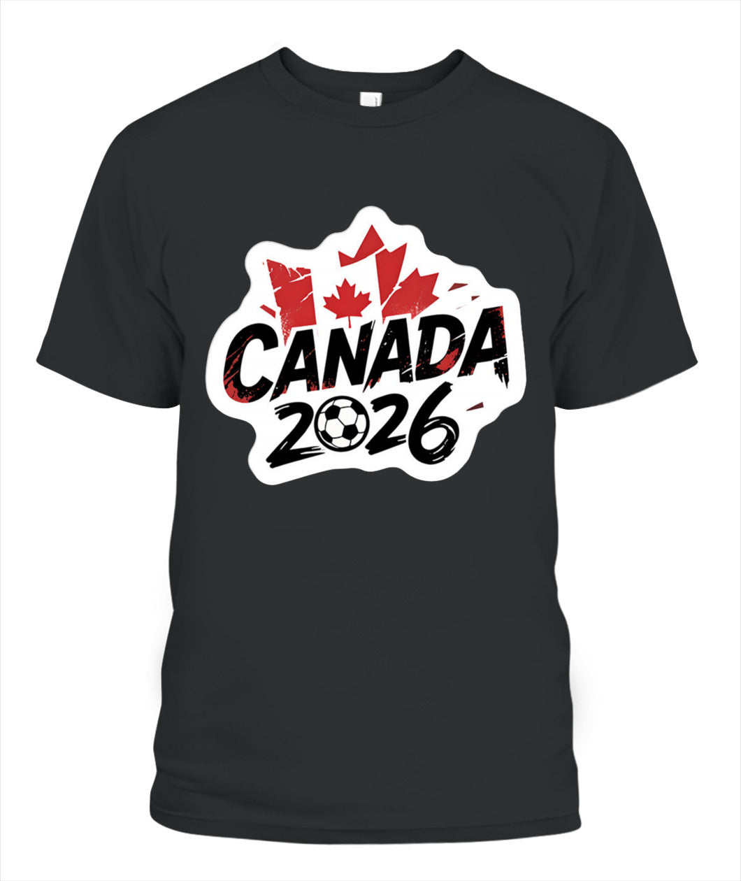 ✨From Every Fan, For Every Match✨-Canada 2026 Tournament Football Shirt | Canada Soccer 2026 Fan T-Shirt - Canadian Host Nation Maple Leaf Graphic Tee