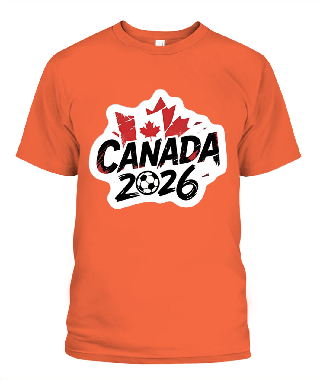 ✨From Every Fan, For Every Match✨-Canada 2026 Tournament Football Shirt | Canada Soccer 2026 Fan T-Shirt - Canadian Host Nation Maple Leaf Graphic Tee