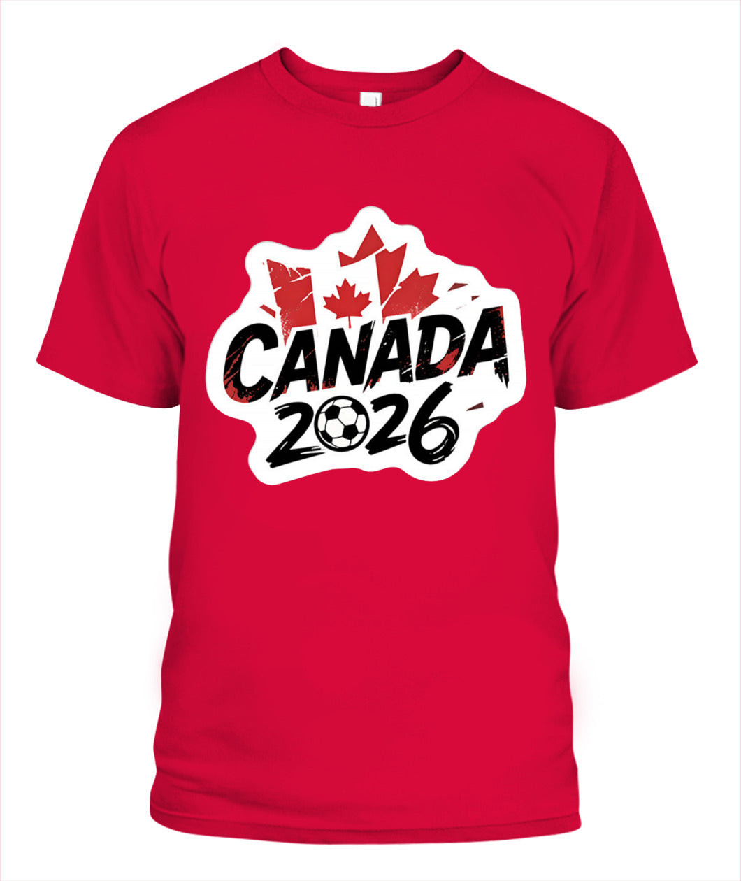 ✨From Every Fan, For Every Match✨-Canada 2026 Tournament Football Shirt | Canada Soccer 2026 Fan T-Shirt - Canadian Host Nation Maple Leaf Graphic Tee