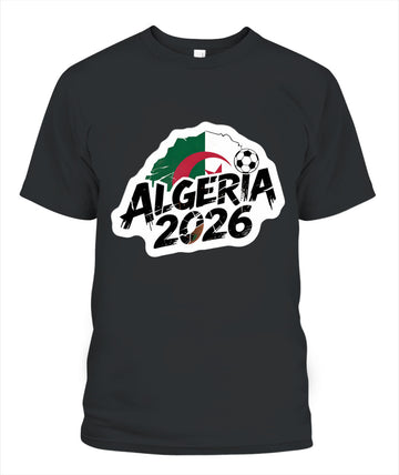 ✨From Every Fan, For Every Match✨-Algeria 2026 Tournament Football Shirt | Algeria Soccer 2026 Fan T-Shirt - Algerian Pride National Graphic Tee