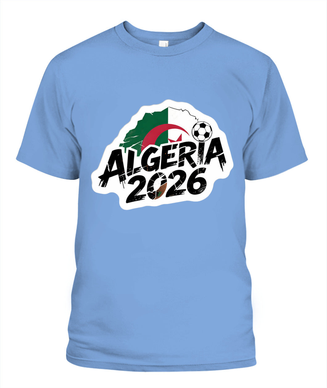 ✨From Every Fan, For Every Match✨-Algeria 2026 Tournament Football Shirt | Algeria Soccer 2026 Fan T-Shirt - Algerian Pride National Graphic Tee