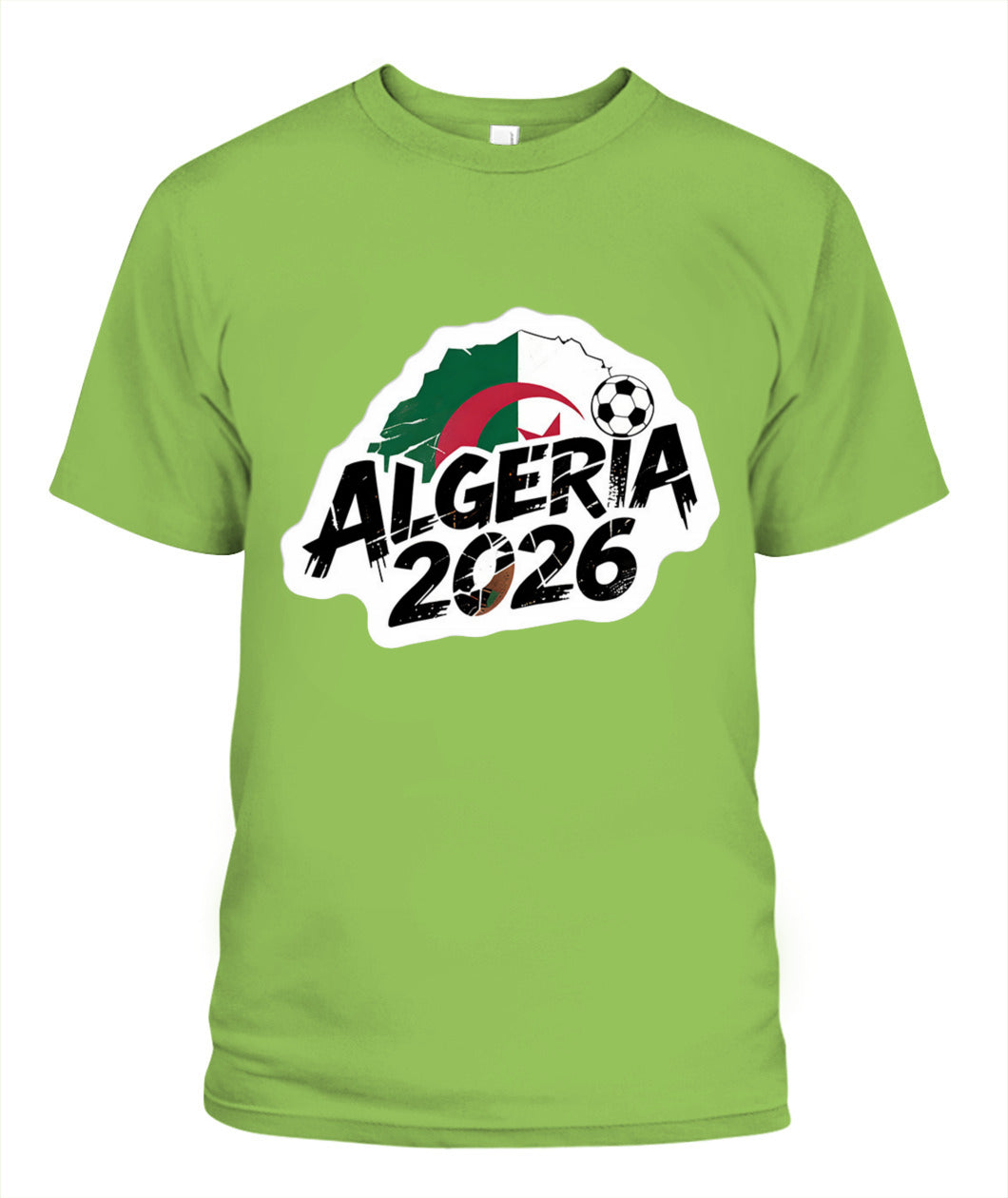 ✨From Every Fan, For Every Match✨-Algeria 2026 Tournament Football Shirt | Algeria Soccer 2026 Fan T-Shirt - Algerian Pride National Graphic Tee