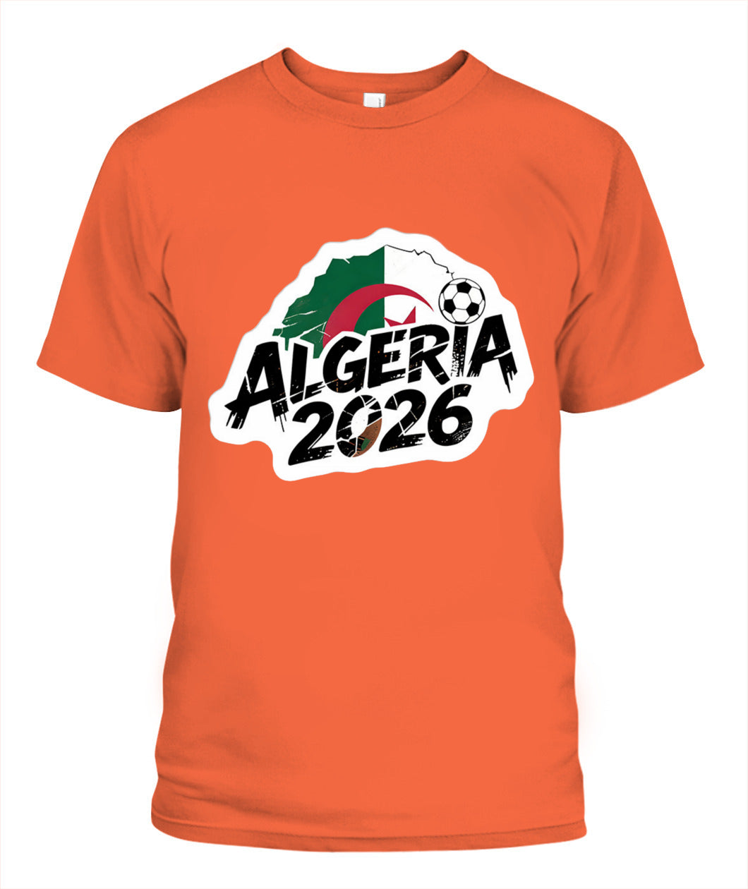 ✨From Every Fan, For Every Match✨-Algeria 2026 Tournament Football Shirt | Algeria Soccer 2026 Fan T-Shirt - Algerian Pride National Graphic Tee