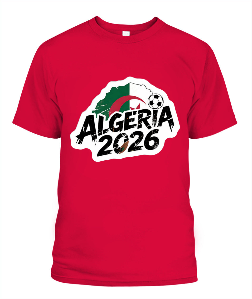 ✨From Every Fan, For Every Match✨-Algeria 2026 Tournament Football Shirt | Algeria Soccer 2026 Fan T-Shirt - Algerian Pride National Graphic Tee