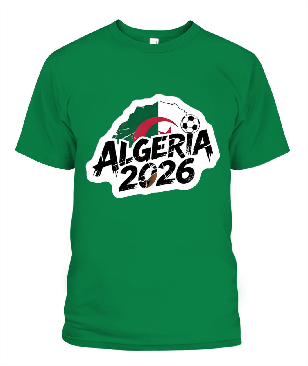 ✨From Every Fan, For Every Match✨-Algeria 2026 Tournament Football Shirt | Algeria Soccer 2026 Fan T-Shirt - Algerian Pride National Graphic Tee