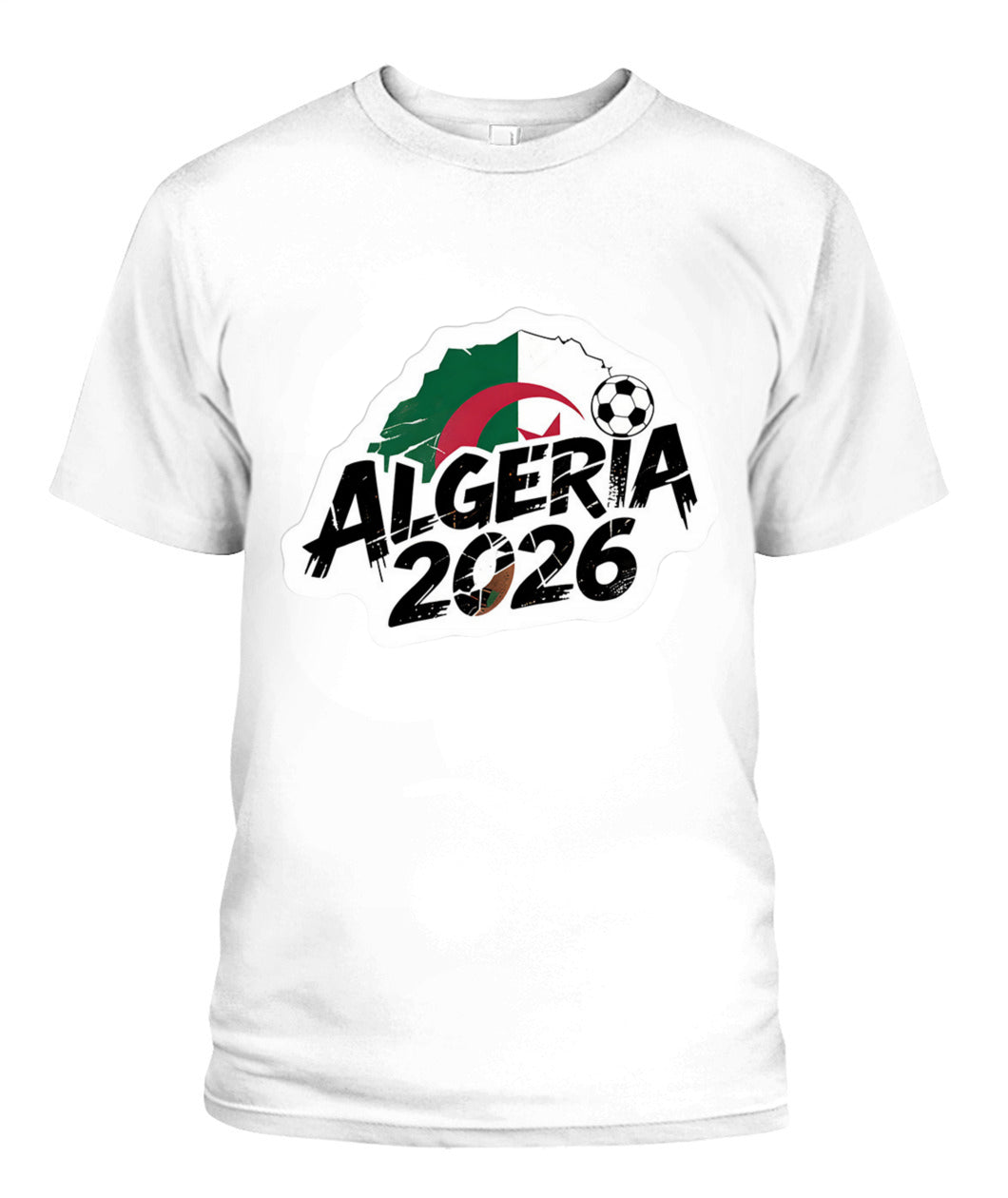✨From Every Fan, For Every Match✨-Algeria 2026 Tournament Football Shirt | Algeria Soccer 2026 Fan T-Shirt - Algerian Pride National Graphic Tee